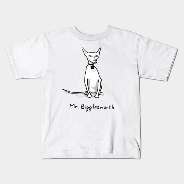 Bigglesworth Kids T-Shirt by bobeckstein